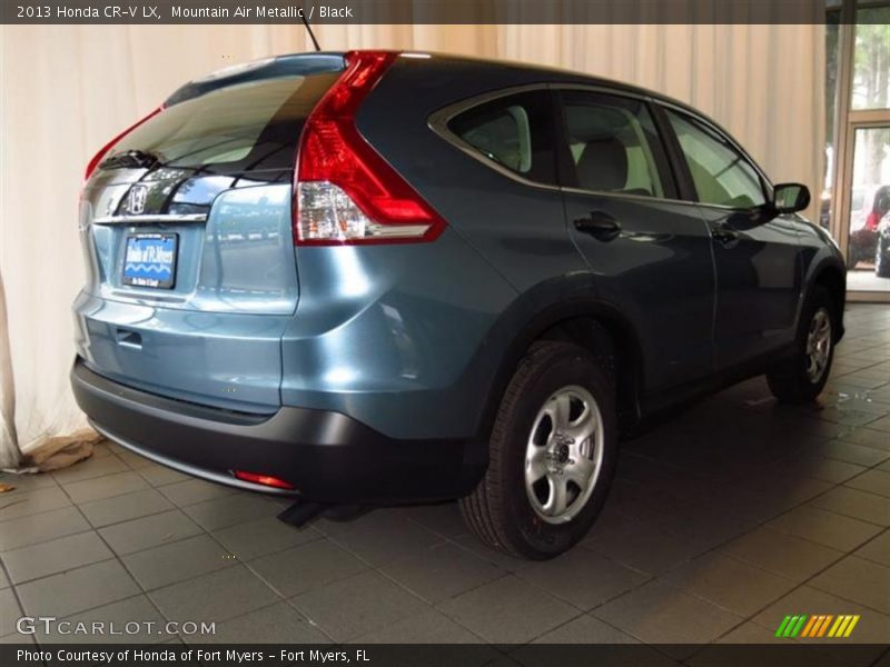 Mountain Air Metallic / Black 2013 Honda CR-V LX