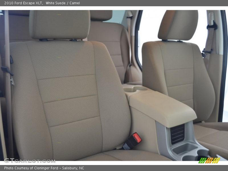 White Suede / Camel 2010 Ford Escape XLT