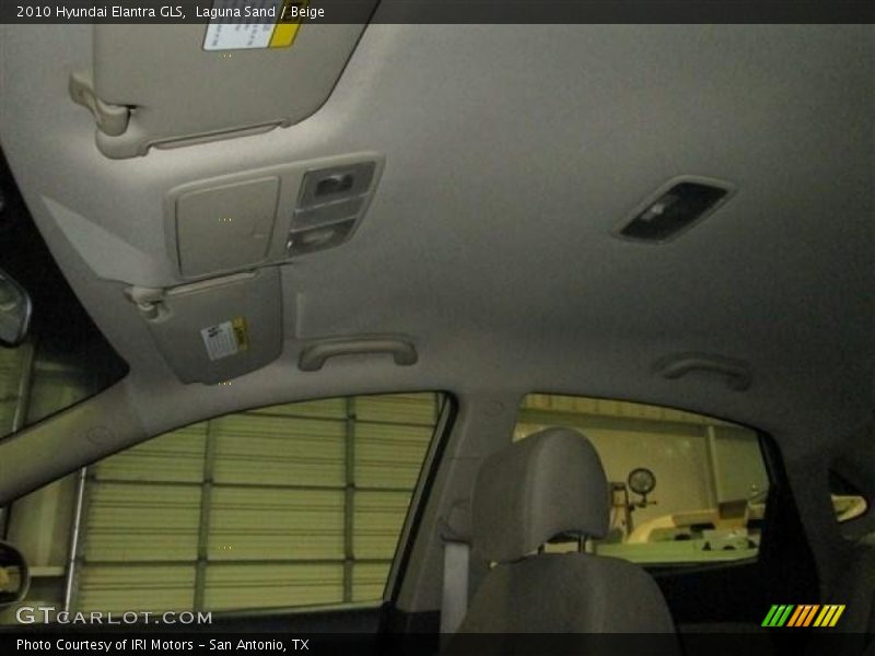 Laguna Sand / Beige 2010 Hyundai Elantra GLS