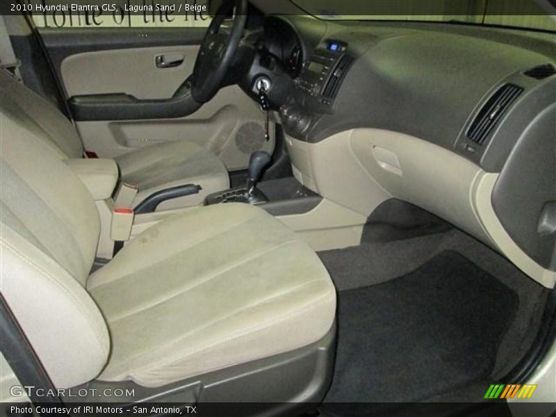 Laguna Sand / Beige 2010 Hyundai Elantra GLS
