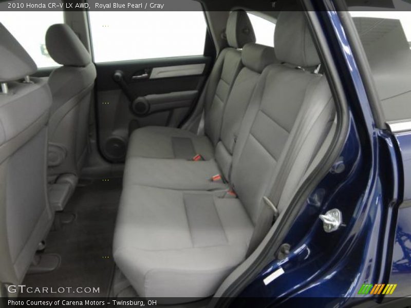 Royal Blue Pearl / Gray 2010 Honda CR-V LX AWD