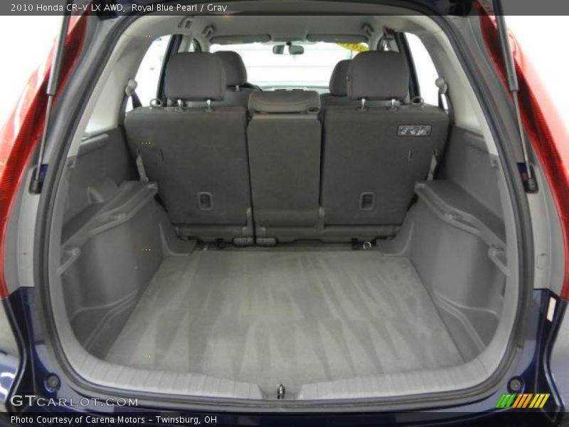 Royal Blue Pearl / Gray 2010 Honda CR-V LX AWD