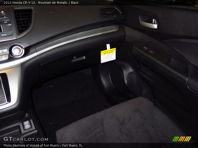 Mountain Air Metallic / Black 2013 Honda CR-V LX