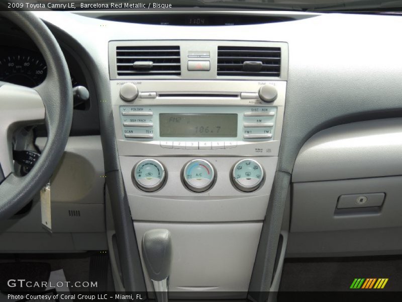 Barcelona Red Metallic / Bisque 2009 Toyota Camry LE