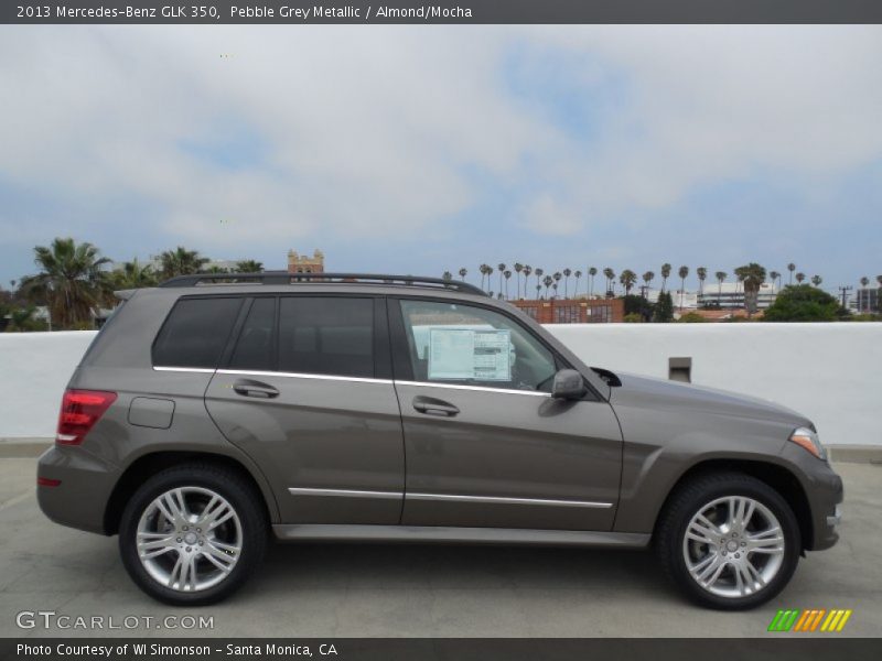 Pebble Grey Metallic / Almond/Mocha 2013 Mercedes-Benz GLK 350