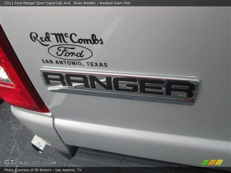 Silver Metallic / Medium Dark Flint 2011 Ford Ranger Sport SuperCab 4x4