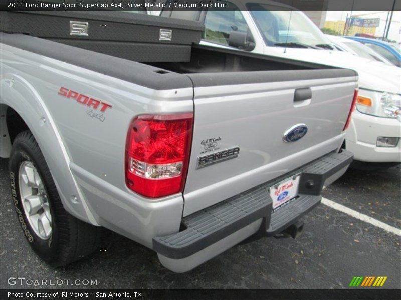 Silver Metallic / Medium Dark Flint 2011 Ford Ranger Sport SuperCab 4x4
