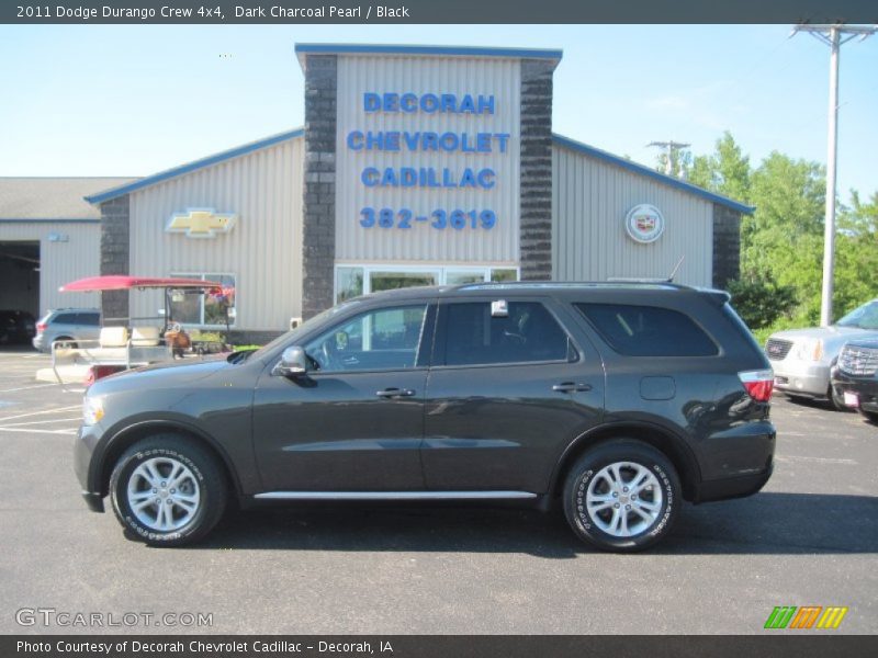 Dark Charcoal Pearl / Black 2011 Dodge Durango Crew 4x4