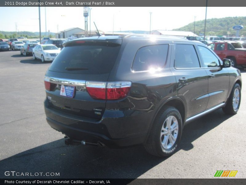 Dark Charcoal Pearl / Black 2011 Dodge Durango Crew 4x4
