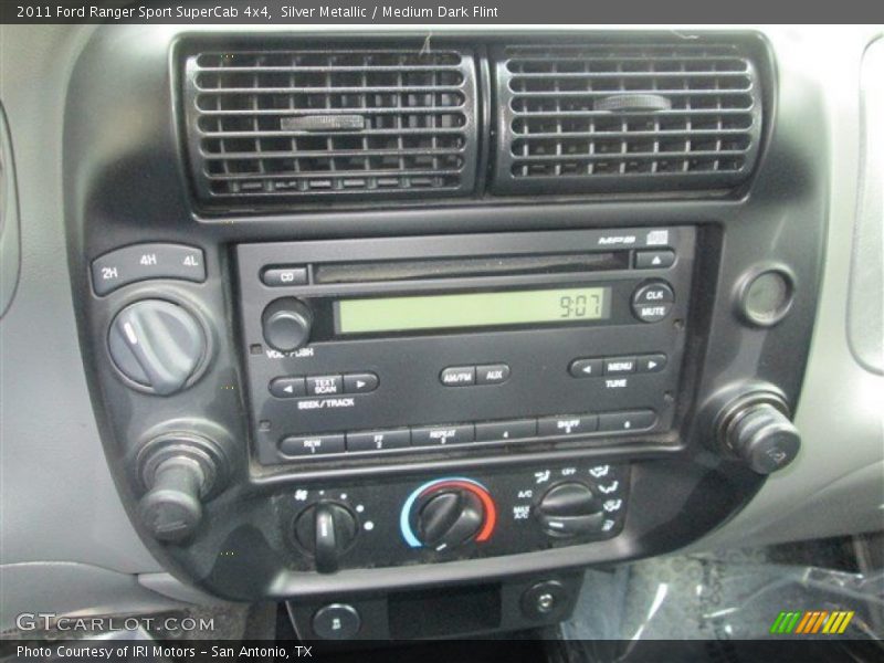 Silver Metallic / Medium Dark Flint 2011 Ford Ranger Sport SuperCab 4x4
