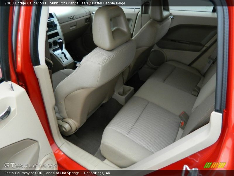 Sunburst Orange Pearl / Pastel Pebble Beige 2008 Dodge Caliber SXT