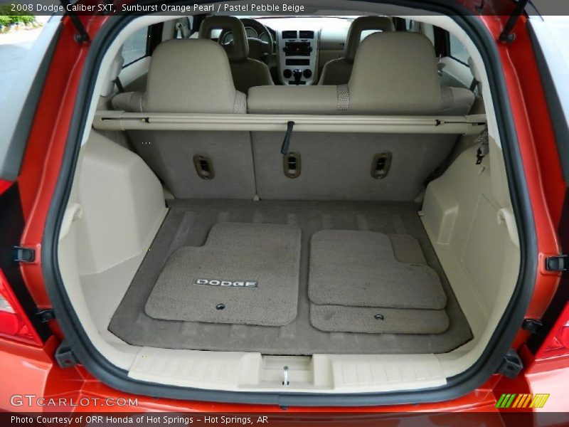 Sunburst Orange Pearl / Pastel Pebble Beige 2008 Dodge Caliber SXT