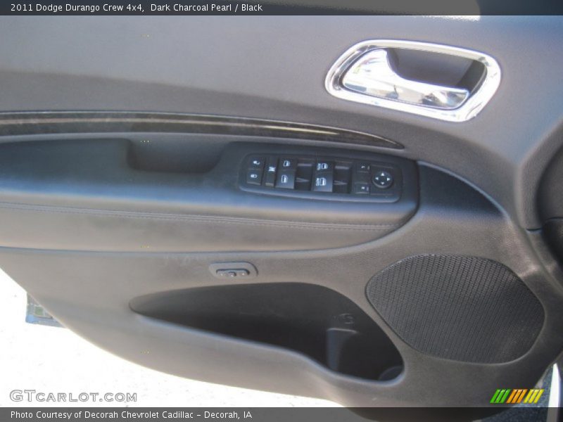 Dark Charcoal Pearl / Black 2011 Dodge Durango Crew 4x4