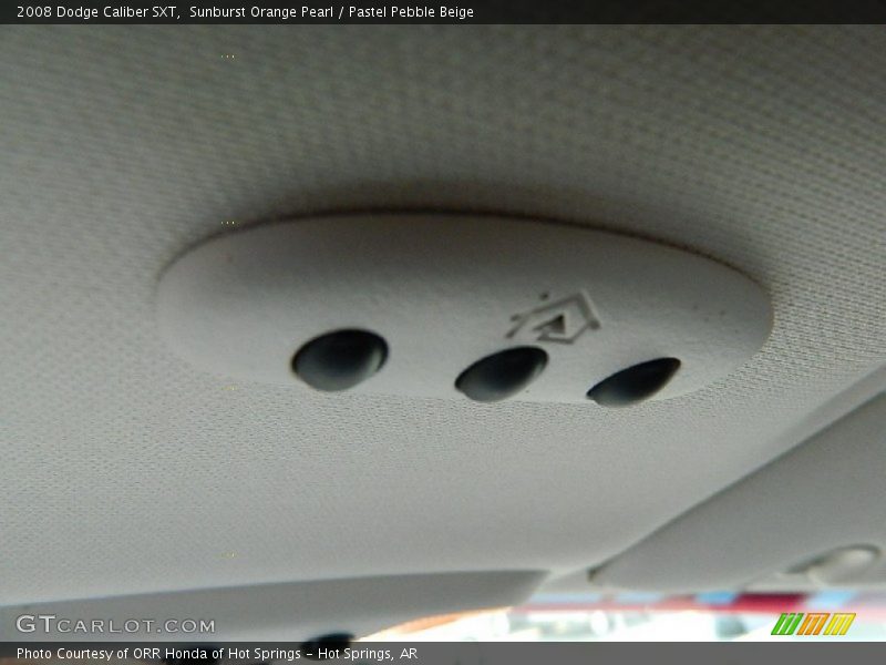 Sunburst Orange Pearl / Pastel Pebble Beige 2008 Dodge Caliber SXT
