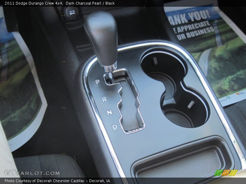 Dark Charcoal Pearl / Black 2011 Dodge Durango Crew 4x4