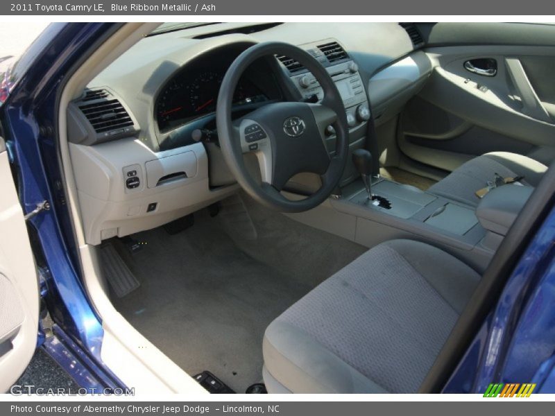 Blue Ribbon Metallic / Ash 2011 Toyota Camry LE