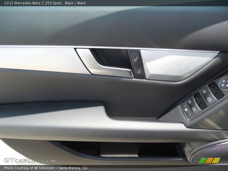 Black / Black 2013 Mercedes-Benz C 250 Sport