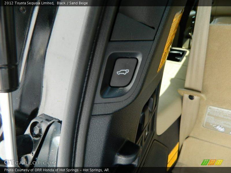 Controls of 2012 Sequoia Limited