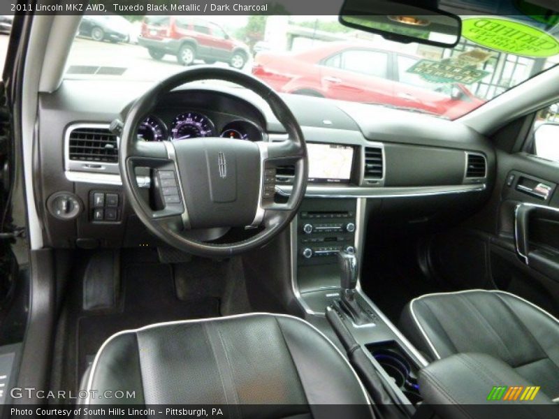Tuxedo Black Metallic / Dark Charcoal 2011 Lincoln MKZ AWD