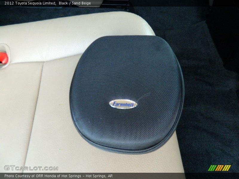 Black / Sand Beige 2012 Toyota Sequoia Limited
