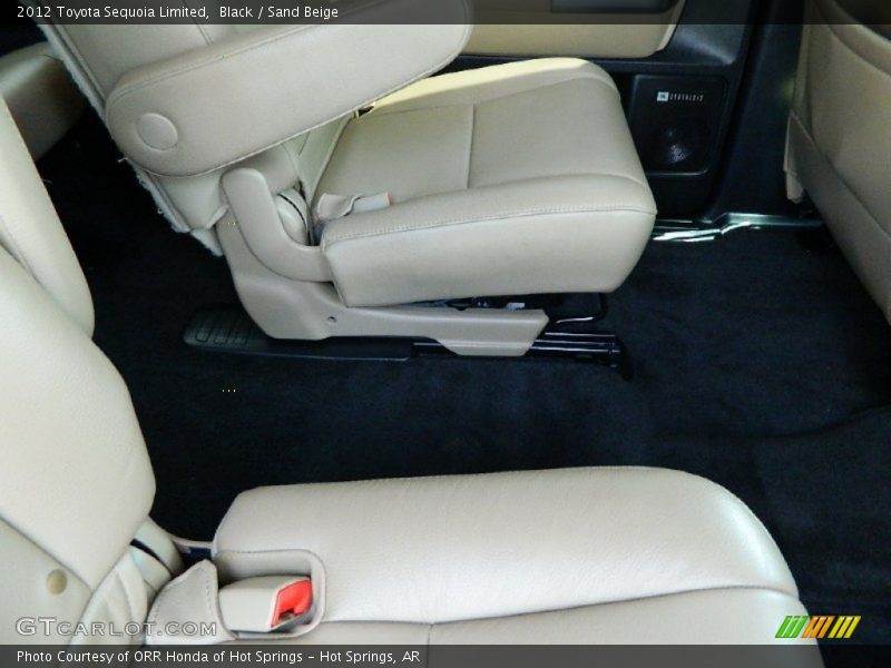 Black / Sand Beige 2012 Toyota Sequoia Limited