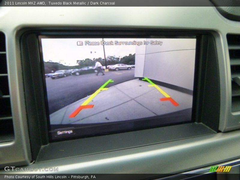 Tuxedo Black Metallic / Dark Charcoal 2011 Lincoln MKZ AWD