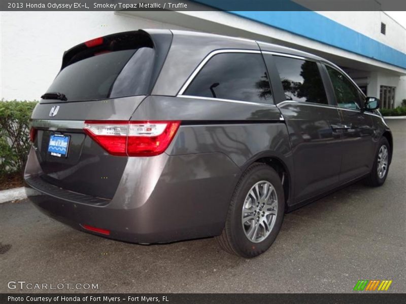 Smokey Topaz Metallic / Truffle 2013 Honda Odyssey EX-L