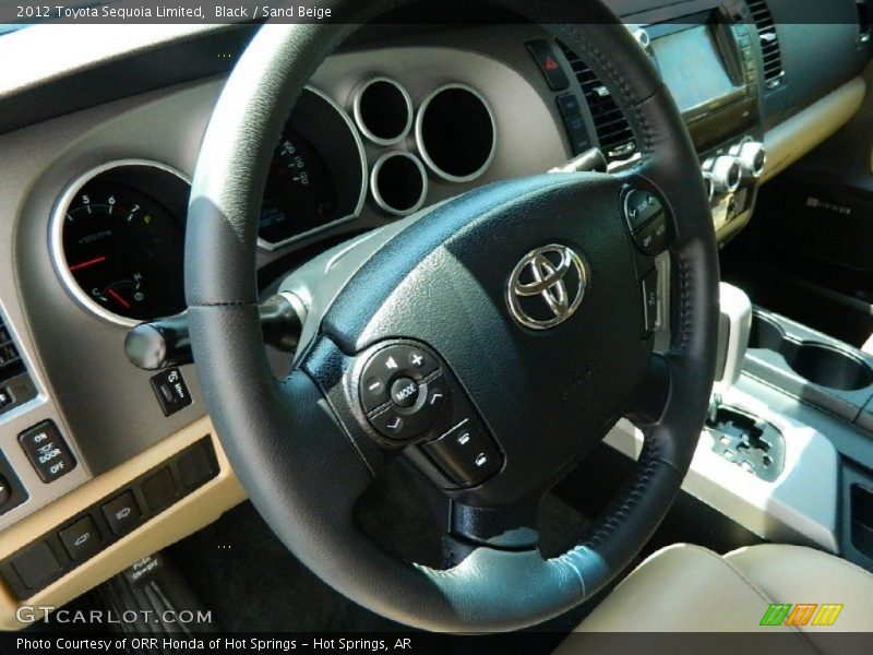  2012 Sequoia Limited Steering Wheel