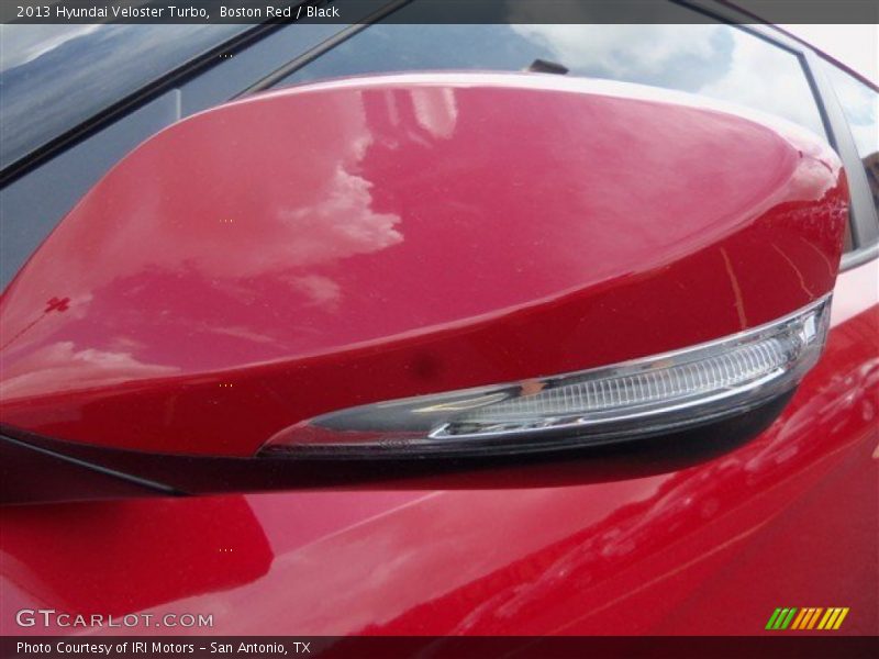 Boston Red / Black 2013 Hyundai Veloster Turbo