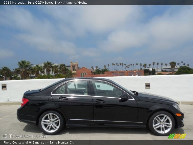 Black / Almond/Mocha 2013 Mercedes-Benz C 250 Sport