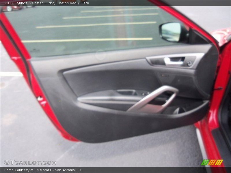 Boston Red / Black 2013 Hyundai Veloster Turbo