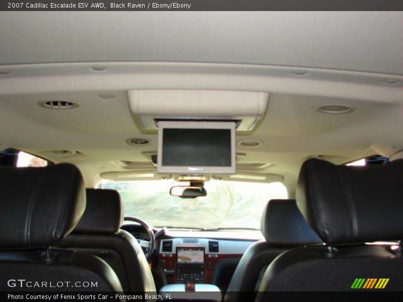 Black Raven / Ebony/Ebony 2007 Cadillac Escalade ESV AWD