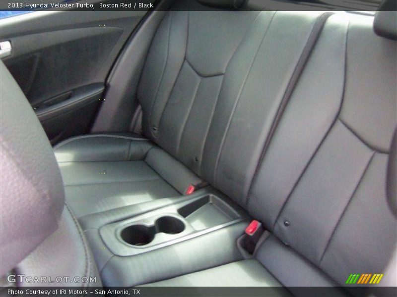 Boston Red / Black 2013 Hyundai Veloster Turbo