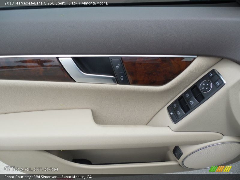 Black / Almond/Mocha 2013 Mercedes-Benz C 250 Sport