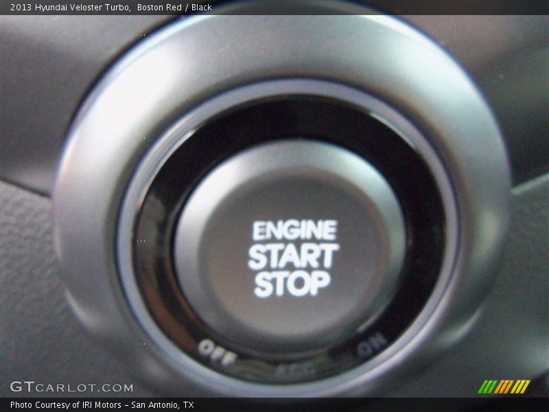 Boston Red / Black 2013 Hyundai Veloster Turbo