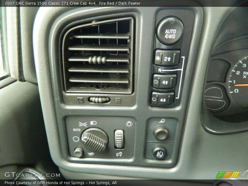 Fire Red / Dark Pewter 2007 GMC Sierra 1500 Classic Z71 Crew Cab 4x4