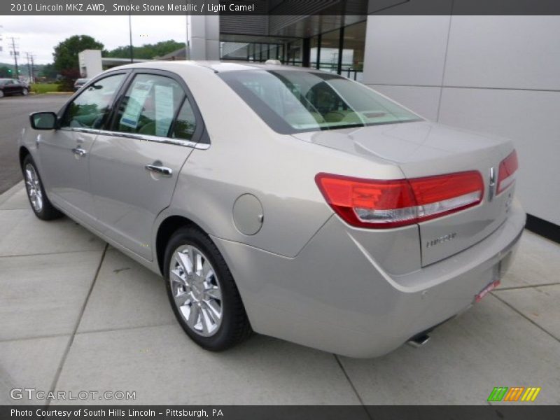 Smoke Stone Metallic / Light Camel 2010 Lincoln MKZ AWD