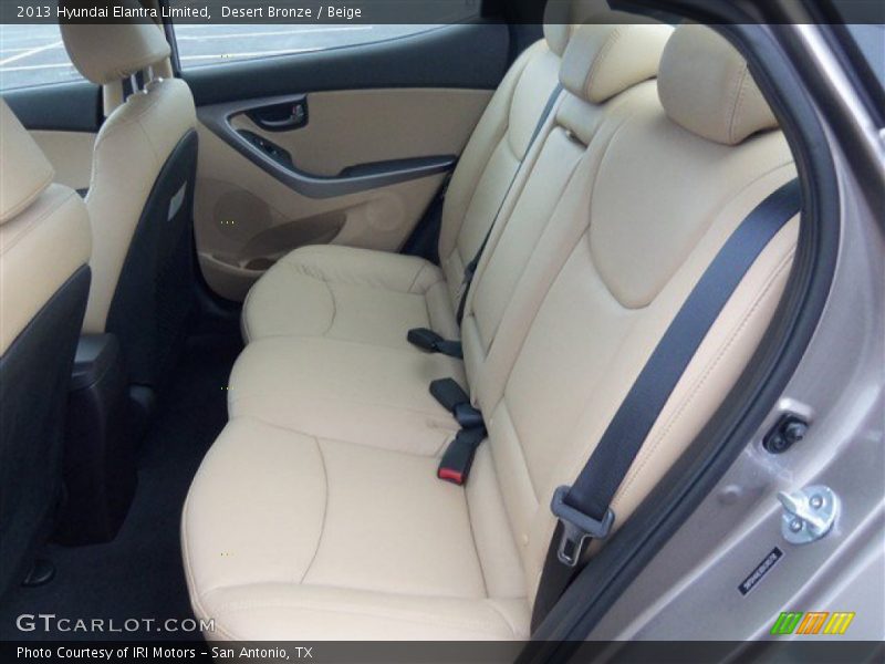 Desert Bronze / Beige 2013 Hyundai Elantra Limited