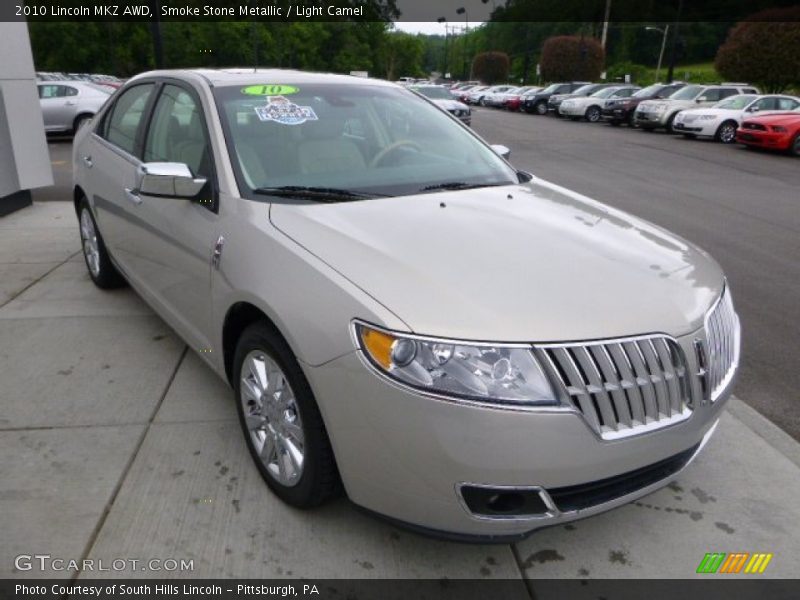 Front 3/4 View of 2010 MKZ AWD