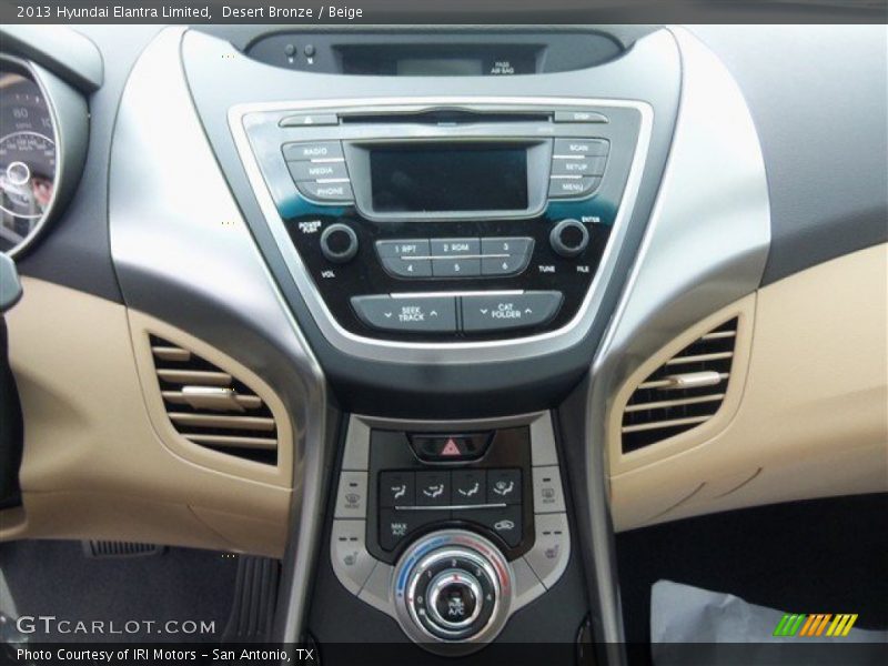Desert Bronze / Beige 2013 Hyundai Elantra Limited