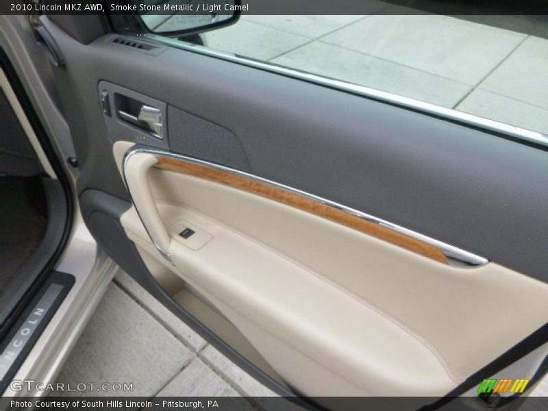 Smoke Stone Metallic / Light Camel 2010 Lincoln MKZ AWD
