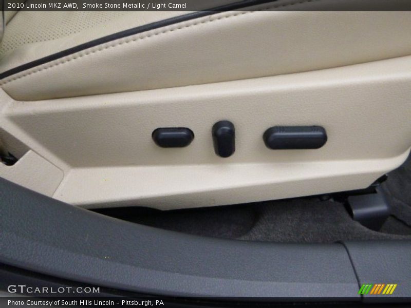 Smoke Stone Metallic / Light Camel 2010 Lincoln MKZ AWD