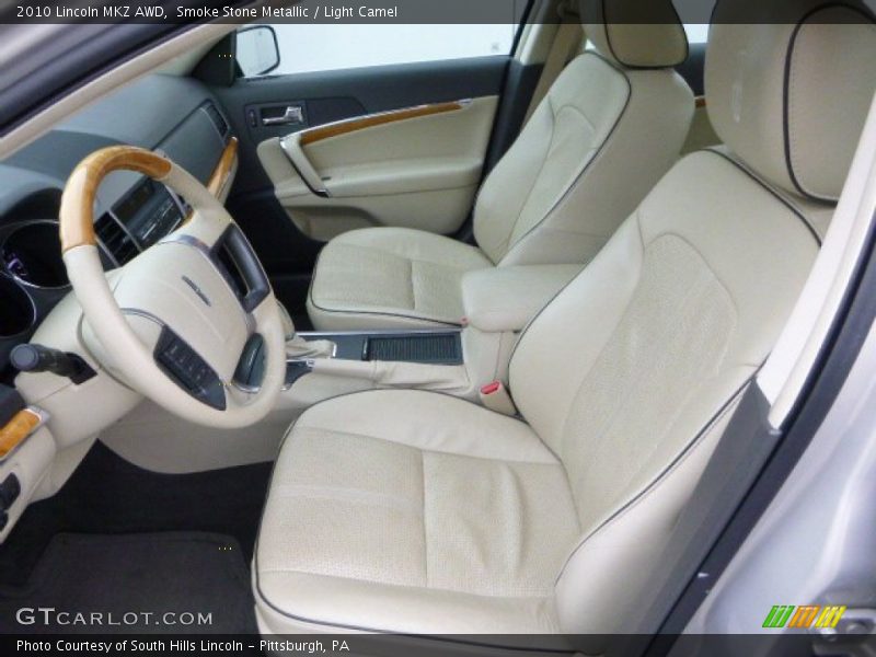 Smoke Stone Metallic / Light Camel 2010 Lincoln MKZ AWD