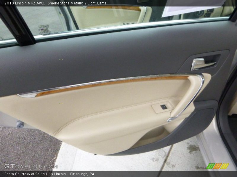 Smoke Stone Metallic / Light Camel 2010 Lincoln MKZ AWD
