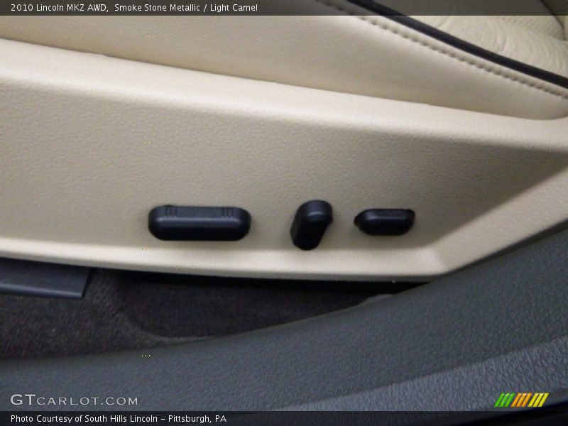 Smoke Stone Metallic / Light Camel 2010 Lincoln MKZ AWD