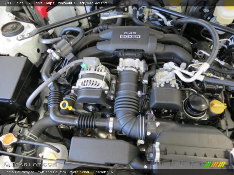  2013 FR-S Sport Coupe Engine - 2.0 Liter DOHC 16-Valve VVT D-4S Flat 4 Cylinder
