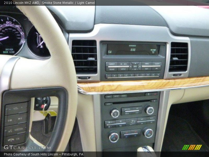 Smoke Stone Metallic / Light Camel 2010 Lincoln MKZ AWD