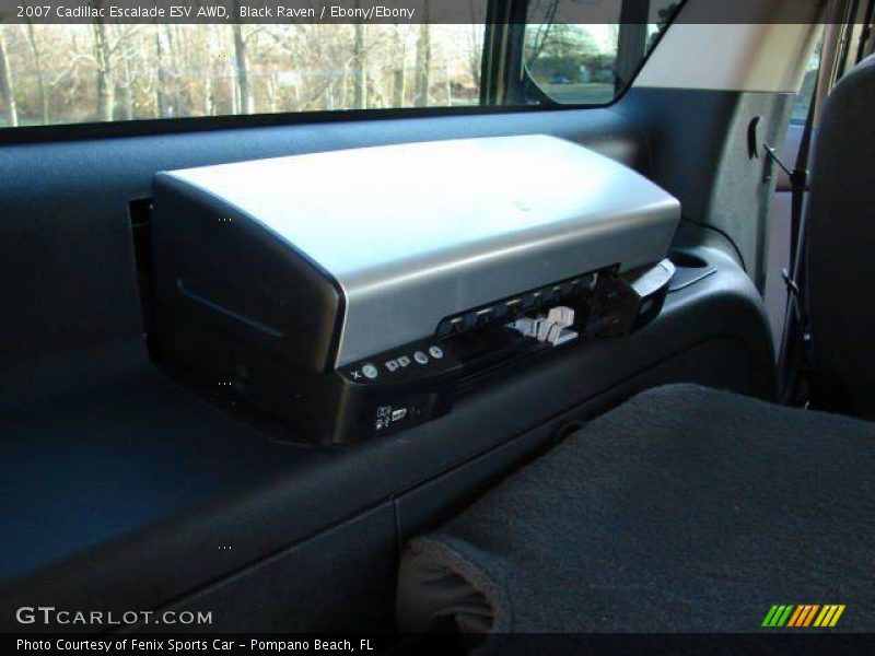Black Raven / Ebony/Ebony 2007 Cadillac Escalade ESV AWD