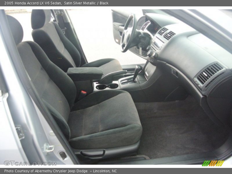 Front Seat of 2005 Accord LX V6 Sedan