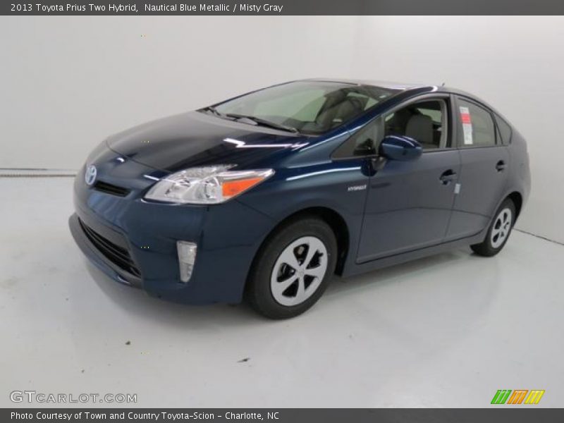 Nautical Blue Metallic / Misty Gray 2013 Toyota Prius Two Hybrid